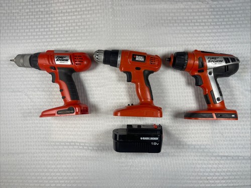 Black and decker drills - and,