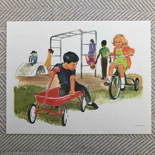 Vtg 1966 print teaching - vtg,