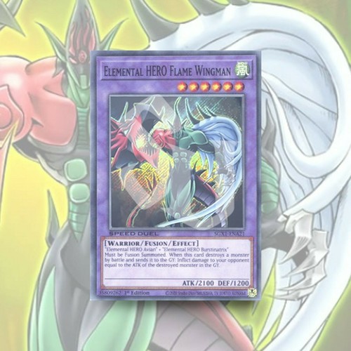 Yugioh elemental hero - yugioh, flame