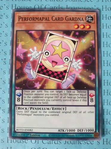 Performapal card gardna - card,