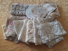 Lotto centrini e altro - Biancheria della nonna - 30 pezzi