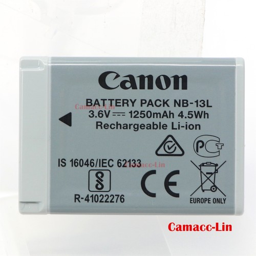 Nuova batteria canon 13l - canon, nb-13l