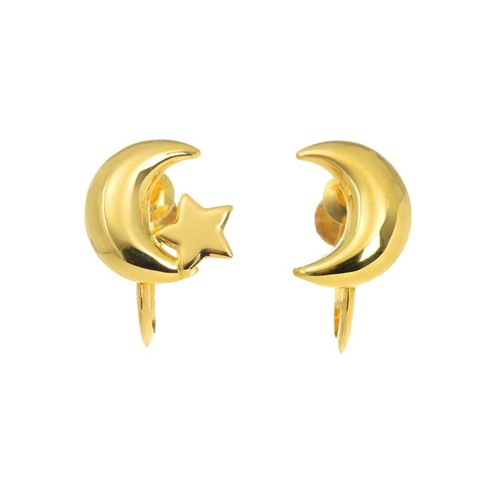 Orecchini traforati oro - orecchini, in