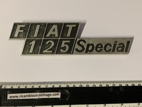 Fiat 125 special fregio - fiat, logo