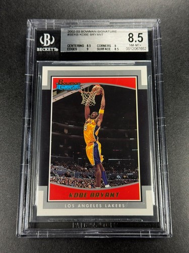 Kobe bryant 2002 bowman - bryant,