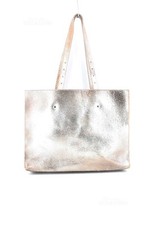 Borsa In Vera Pelle Made In Italy Maison Martin Margiela Color Oro