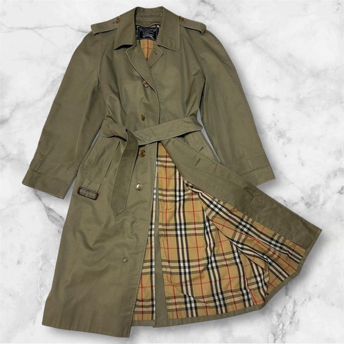 Burberry kaki trench - , cappotto