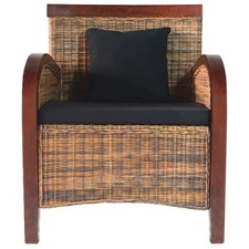 Poltrona rattan intrecciato - poltrona,