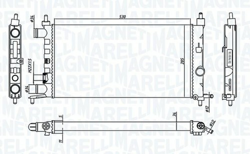 Radiatore raffreddamento - radiatore,
