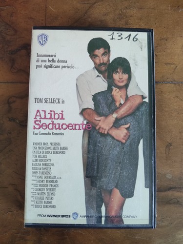 Alibi seducente vhs warner - vhs,