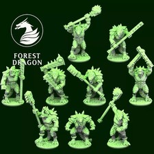 Uomini Lucertola - Guerrieri Caimani X 10