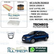 TAGLIANDO 3 FILTRI TECNECO