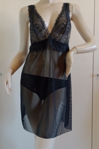 Tezenis sottoveste tulle nero - tezenis,