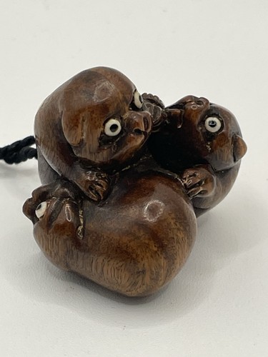 Antico netsuke giapponese - antico,