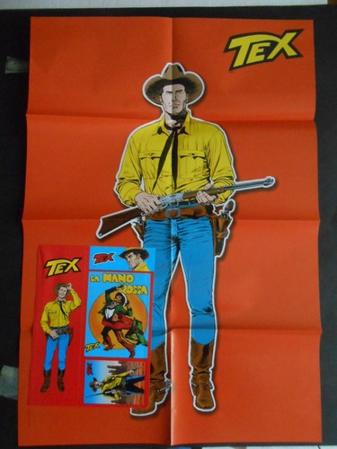 Poster tex willer con adesivi - poster,