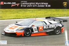 Kit modellino auto Aoshima 1/24 Lamborghini Murcielago LP670 R-SV FIA GT1 Zolder 2011
