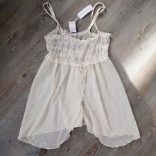 Intimissimi White Sheer Floral