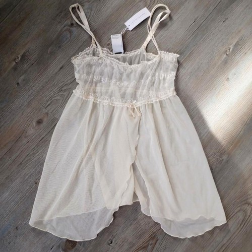 Intimissimi white sheer - sheer, floral