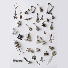 Miniature oggetti in argento