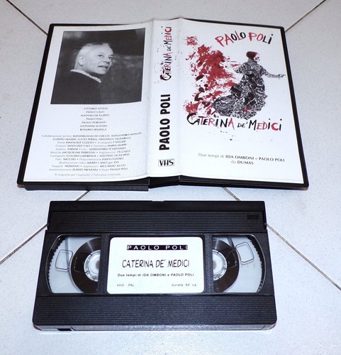 Vhs paolo poli - poli, caterina