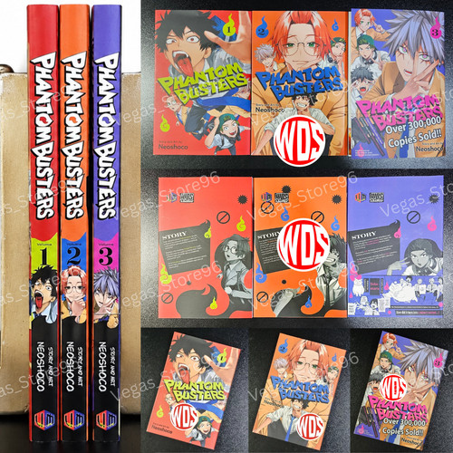 Phantom busters manga vol 3 - vol, 1-3