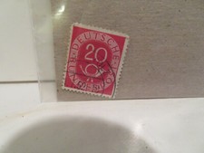 Francobollo Germania corno