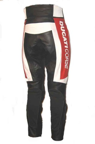 Ducati pantaloni pelle - pantaloni, da