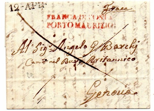 1820 porto maurizio franca - 1820, di
