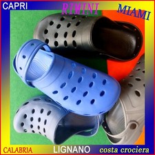 Ciabatte U0MO DONNA  UNISEX MARE PISCINA SANDALI TIPO CROCS vv