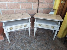 Due comodini vintage stile - vintage,