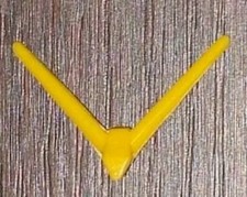 Fregio (repro) gundam dx clover versione giallo Chiaro  Japan dx custom 