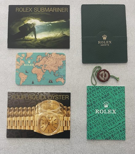 Rolex submariner booklet - submariner, set
