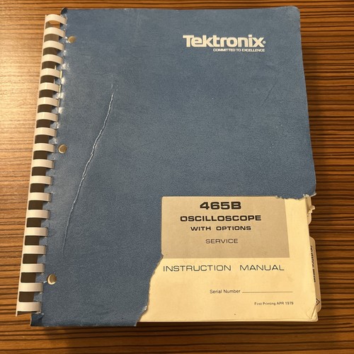 Tektronix 465b oscilloscopio - tektronix,