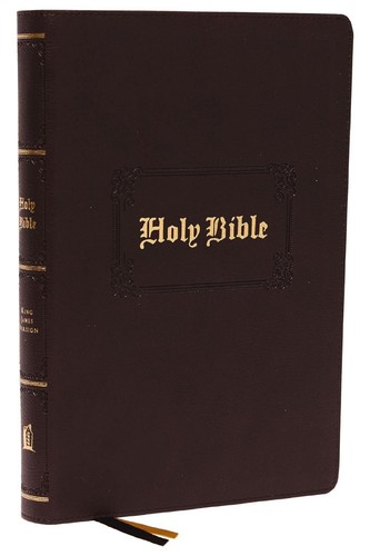 Kjv large print - large, center-column