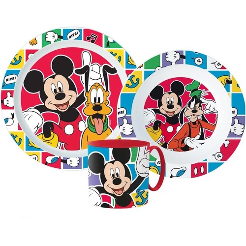 Pippo set piatti - piatti, topolino