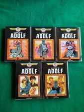 LA STORIA DEI TRE ADOLF SERIE COMPLETA 1-2-3-4-5 I e II EDIZIONE HAZARD TEZUKA