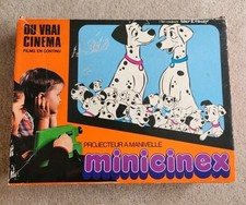📽 Vintage Projecteur MINICINEX Meccano 8 mm avec Film Disney Pluto Complet