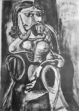 LITOGRAFIA DISEGNO DI PABLO