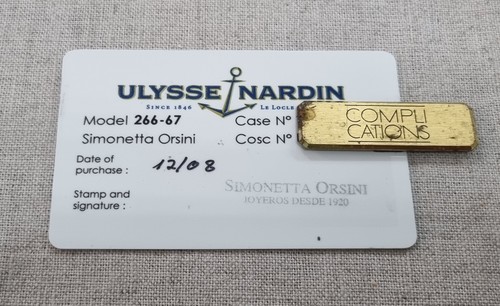 Ulysse nardin 266 - ulysse,