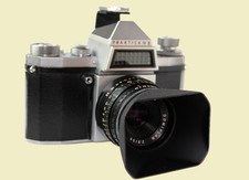 PRAKTICA IVb - DOMIPLAN-AUTO  f=2:8/50 Ottime condizioni. Very good condition.