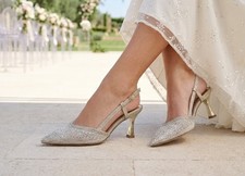 SCARPE DA DONNA ELEGANTI ORO