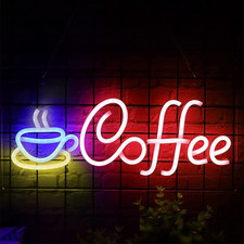 Coffee Neon Sign - Targa a LED