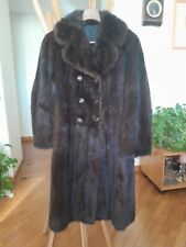 PELLICCIA DI VISONE - CAPPOTTO - PELLI SCELTE - DOPPIOPETTO