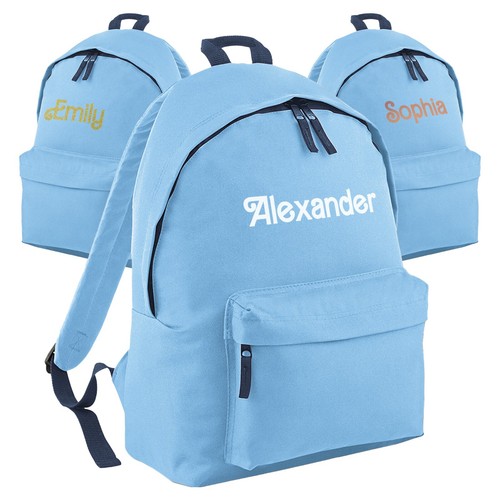 Zaino personalizzato blu - personalizzato,