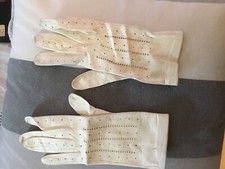 GUANTI VINTAGE DONNA IN PELLE