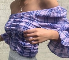 Zara Fumè con Spalle Scoperte