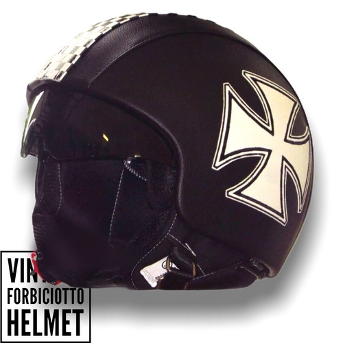 Casco vintage pelle - vintage,