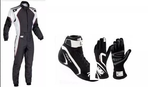 Tuta kart racing con - kart,