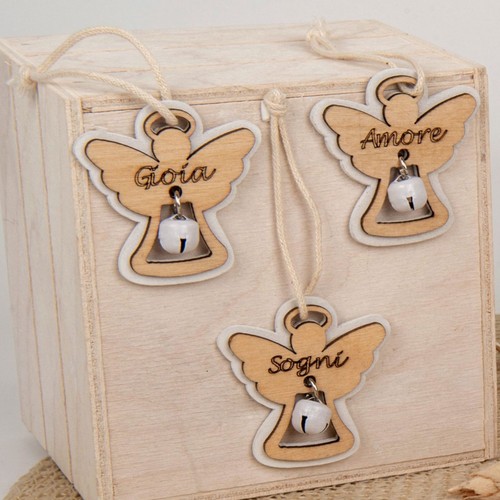 Appendini angioletti legno - angioletti,