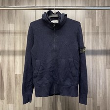 Stone Island Hooded Zip Knit